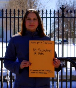 Brittany Sexton at the white house